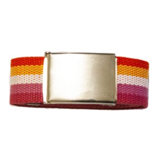 5 Colour Lesbian Flag Belt Pride Shop NZ