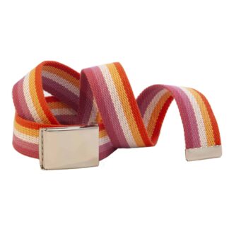 Colour Lesbian Flag Belt Pride Shop Nz