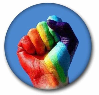 Raised Fist Resist Badge - Discontinued