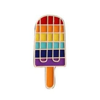 rainbow popsicle pin