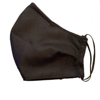 Plain Black Face Mask