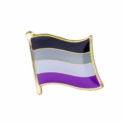 Asexual Pride Wavy Pin