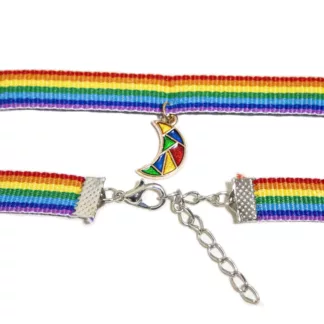 Rainbow Bracelet With Moon