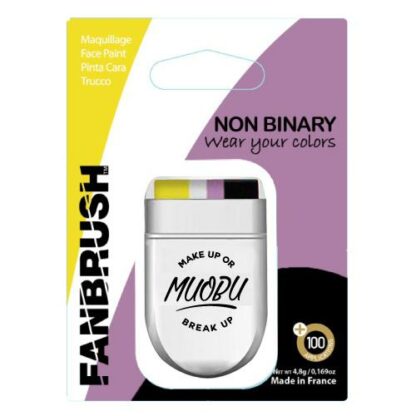 Fanbrush™ Non-Binary Facepaint