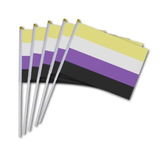 5 Non-binary (Enby) Pride Hand Flags