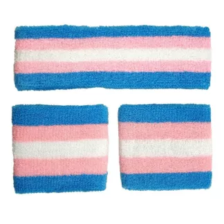 Trans Sweatband Set