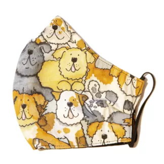 Dog Print Face Mask
