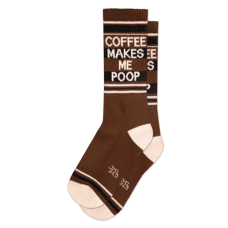 Coffee makes me poop sock