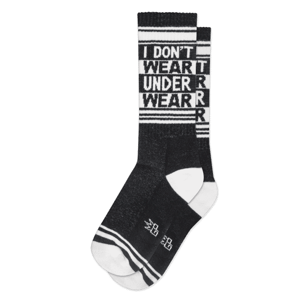 I Don't Wear Underwear Sock ⋆ Pride Shop NZ