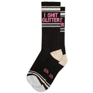 I Shit Glitter Sock
