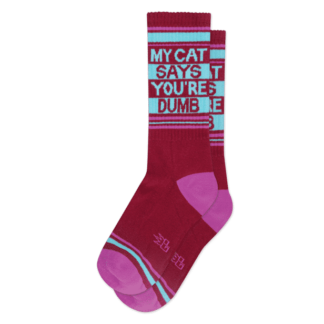 My Cat Says You're Dumb Sock