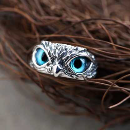 coloured owl eyes ring gallery 1
