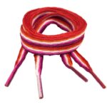 Lesbian Flag Shoelaces