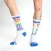Gay Rainbow Sock - Image 2