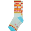 Here Comes A Roller Skater Sock