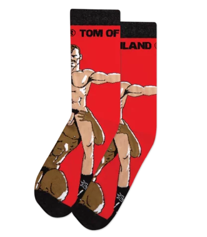 Tom Of Finland Vitruvian Men Sock