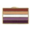 5 Colour Sunset Lesbian Pride Pin