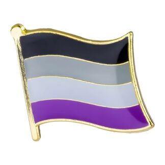 Asexual Pride Wavy Pin