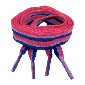 Bisexual Flag Shoelaces
