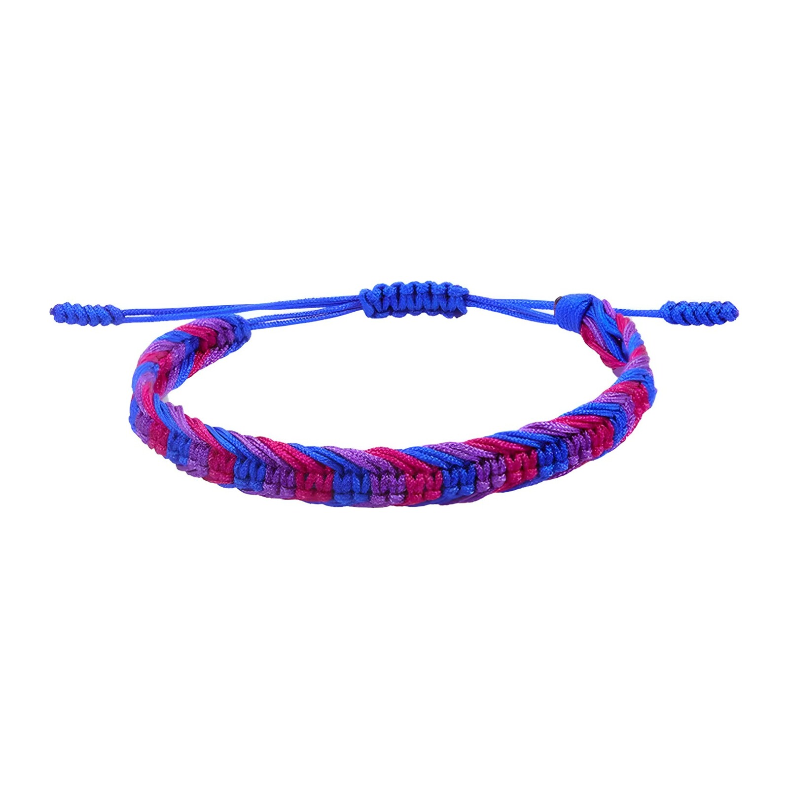 Bisexual Braided String Bracelet