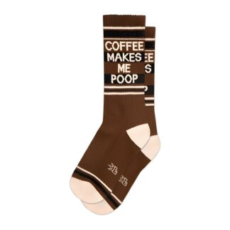Coffee Makes Me Poop Sock