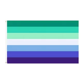 Gay Male MLM Pride Flag