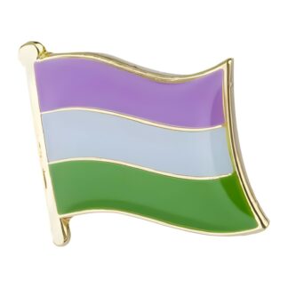 Genderqueer Pride Lapel Pin