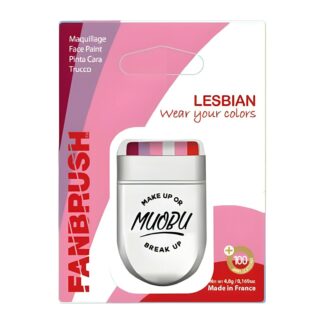 Lesbian Fanbrush Facepaint