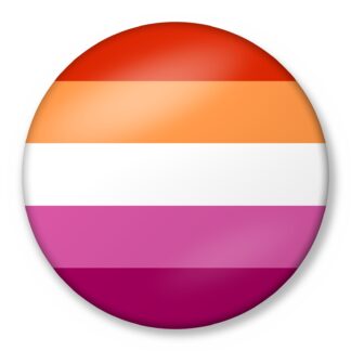 Lesbian Flag (5 Colour Sunset) Badge