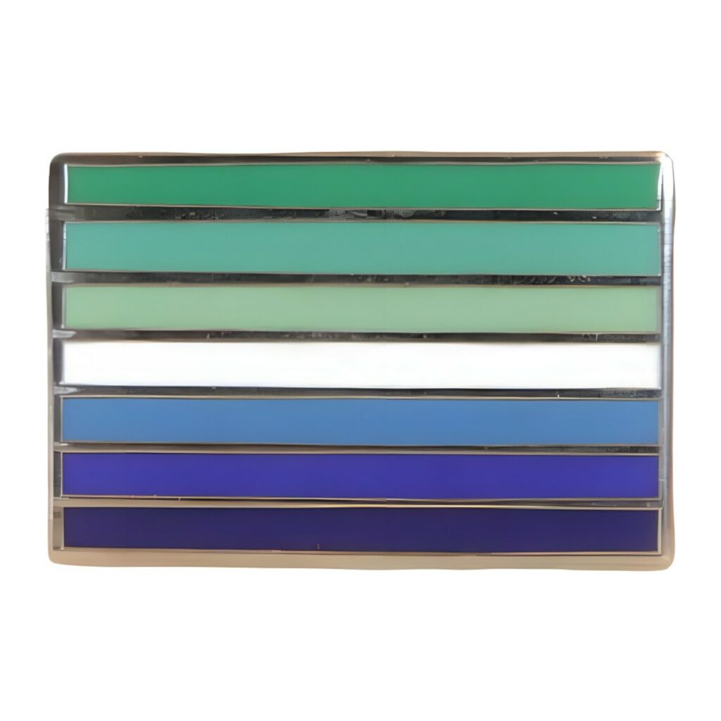 MLM Gay Male Pride Pin