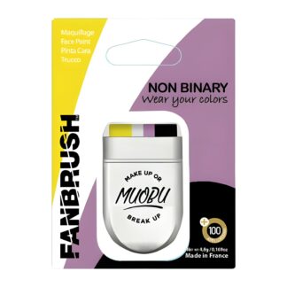 Non-Binary Fanbrush Facepaint