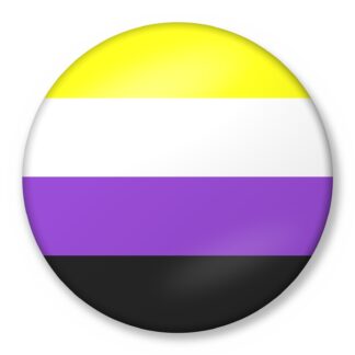 Non-binary (Enby) Pride Badge