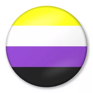 Non-binary (Enby) Pride Badge