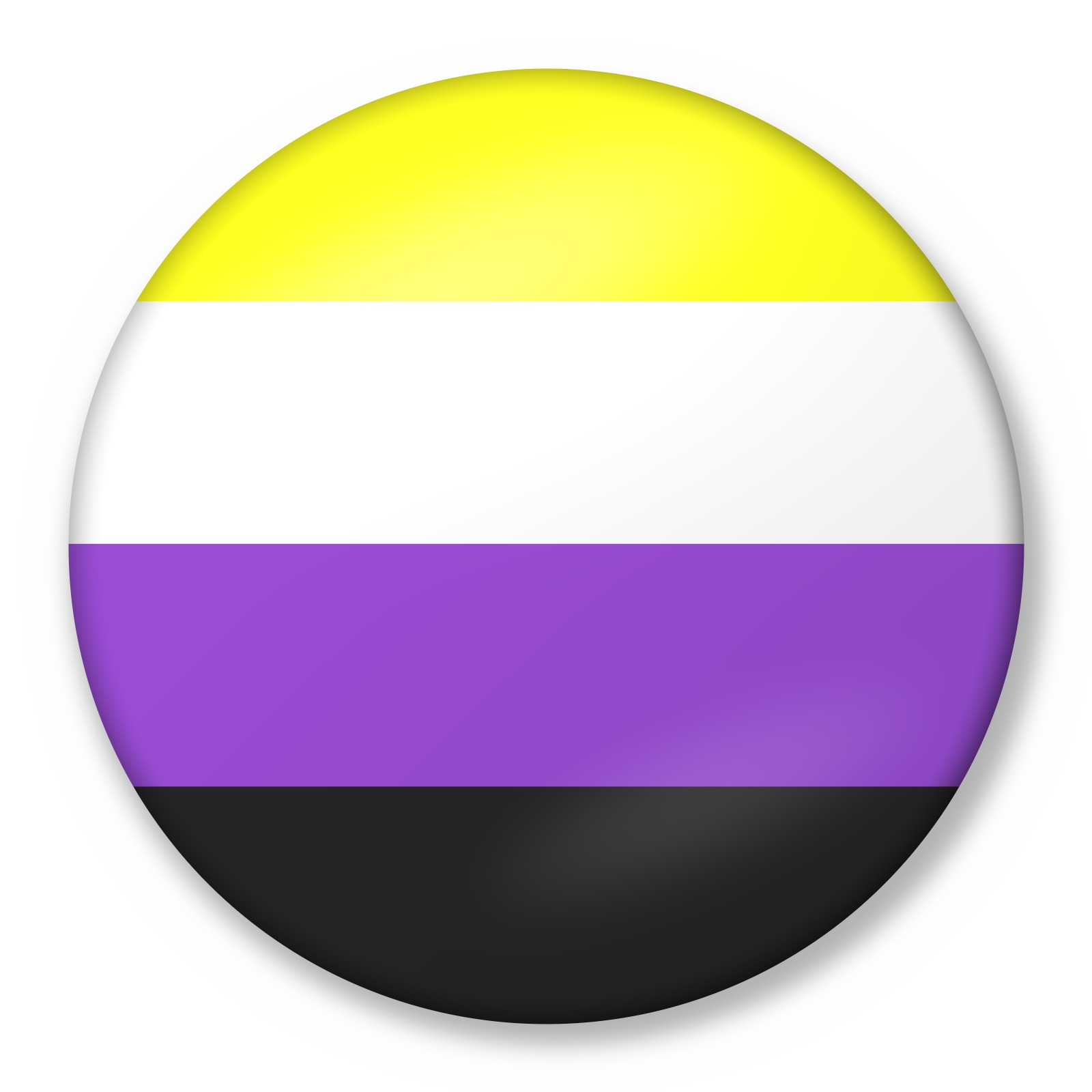 Non-binary (Enby) Pride Badge