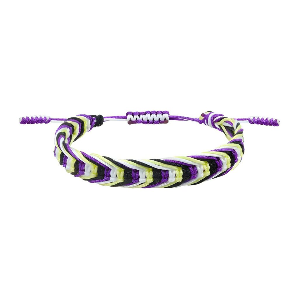 Non-Binary Braided String Bracelet