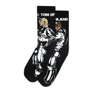 Tom Of Finland Leather Duo Sock